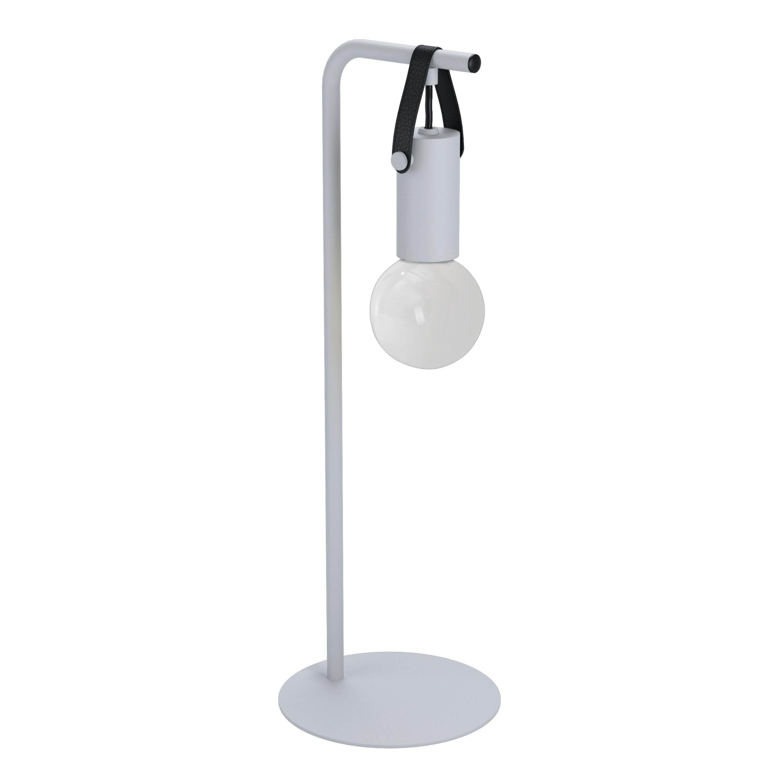 eglo-apricale-tischlampe-industrial-e27-stahl-hell-grau-schwarz-mit-leder image 1