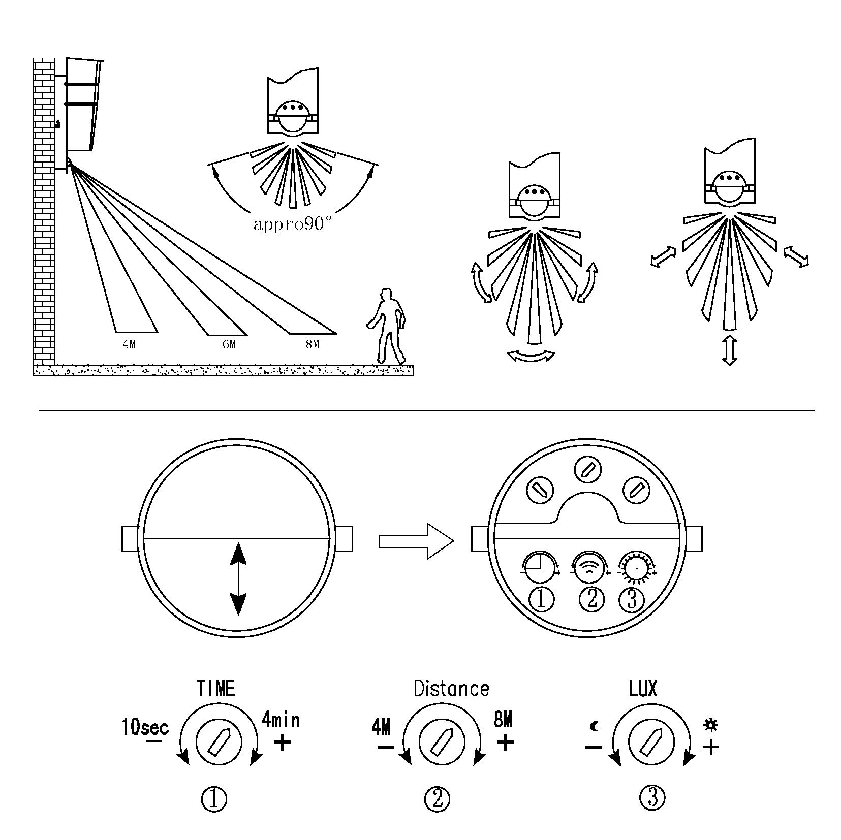 eglo-breganzo-1-led-au-en-wandlampe-mit-bewegungsmelder-anthrazit image 4