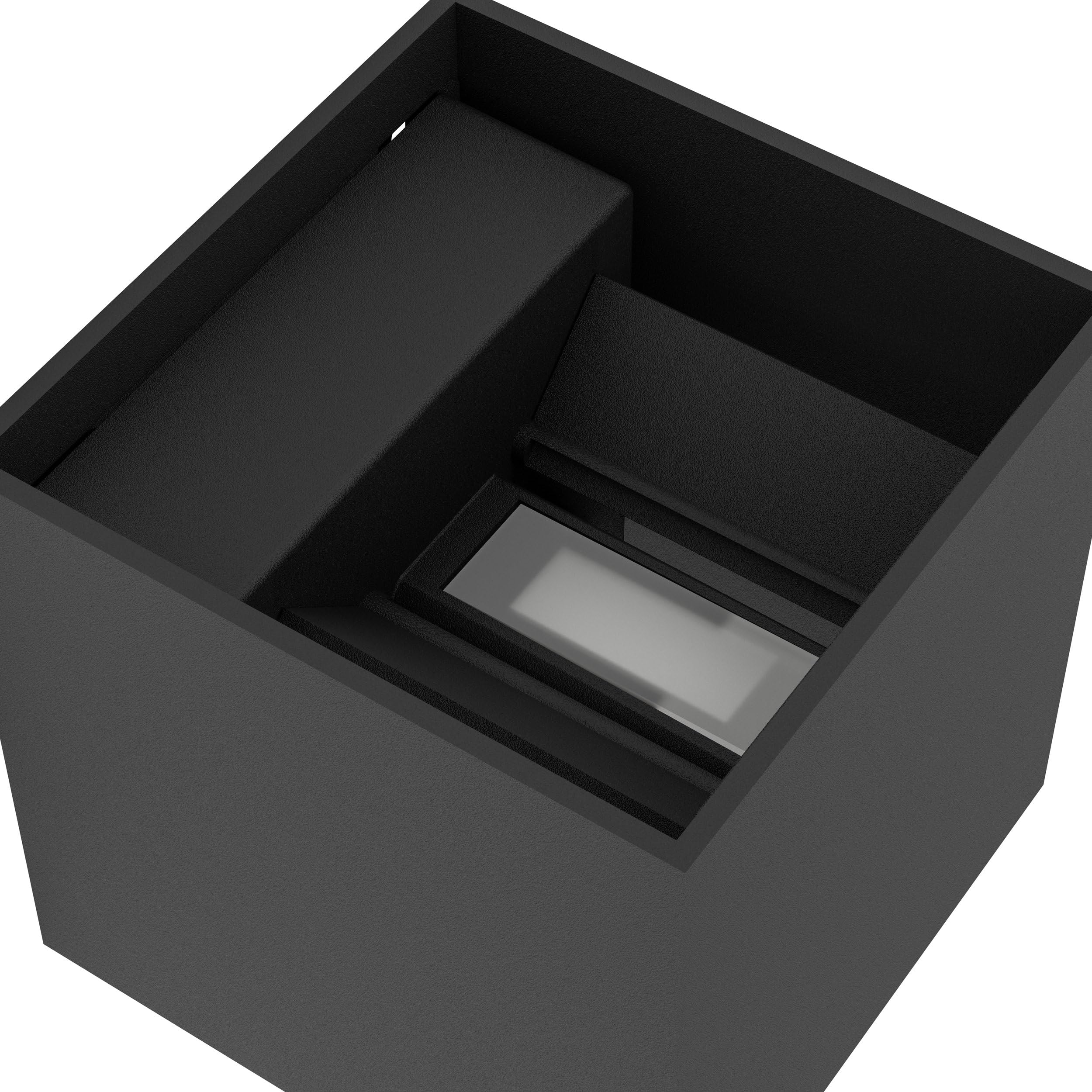 eglo-rincine-led-akku-wandleuchte-au-en-w-rfel-schwarz-mit-bewegungsmelder-usb-c image 3