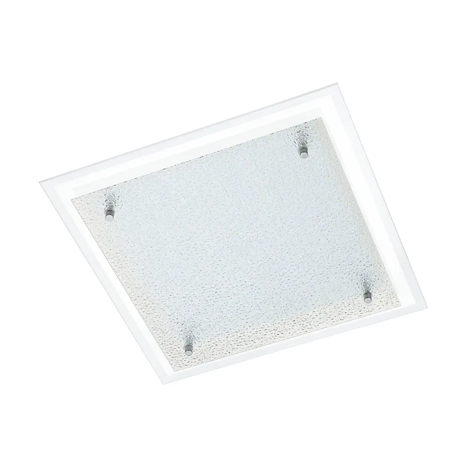 eglo-priola-led-deckenleuchte-38x38cm-wei-chrom-neutralwei-1700lm image 1