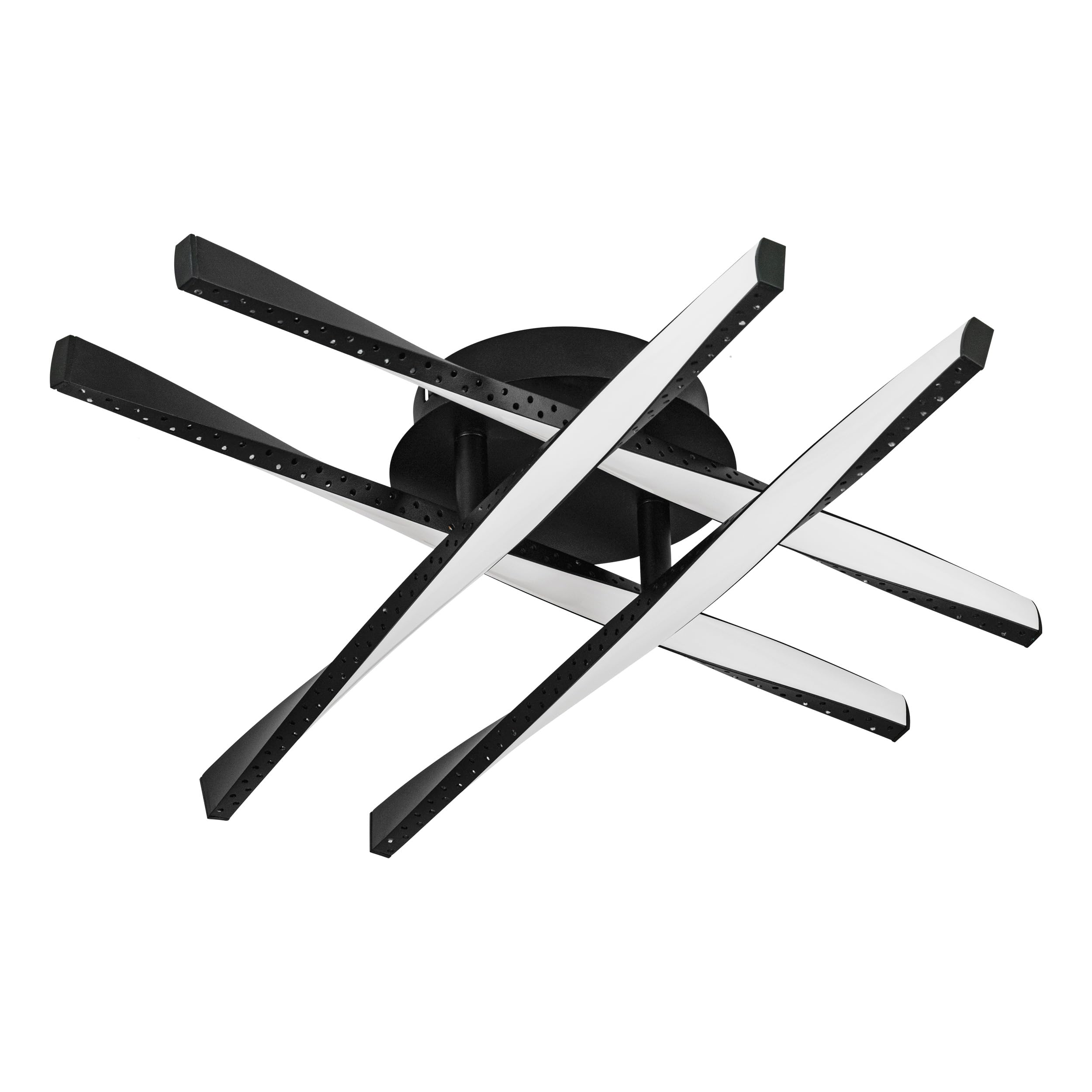 eglo-adeje-led-deckenleuchte-43-5-x-43-5-cm-schwarz-wei image 1