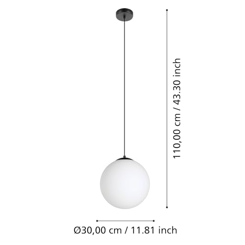 eglo-rondo-h-ngelampe-pendelleuchte-30-cm-silber-opal-matt-wei-e27 image 5