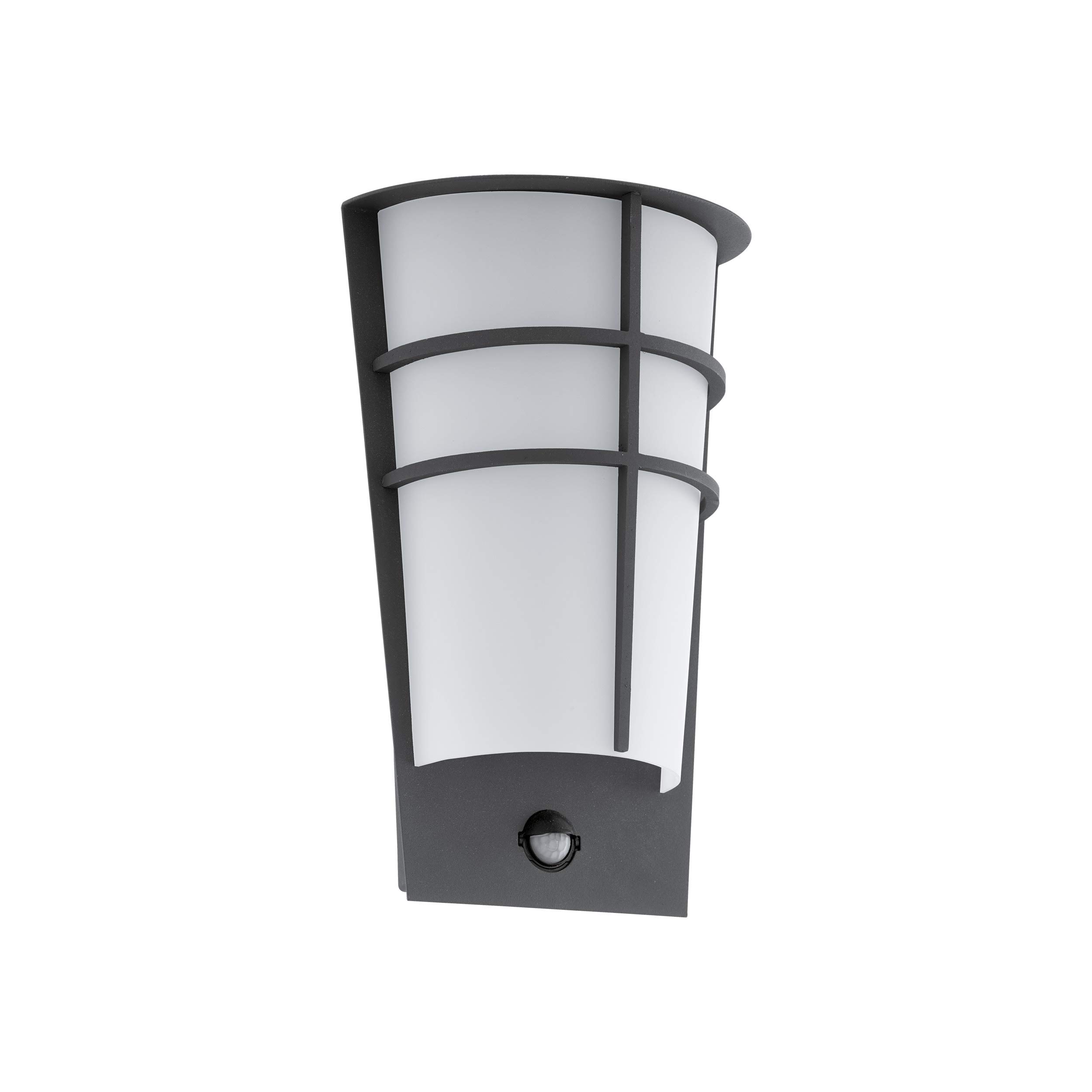 eglo-breganzo-1-led-au-en-wandlampe-mit-bewegungsmelder-anthrazit image 1