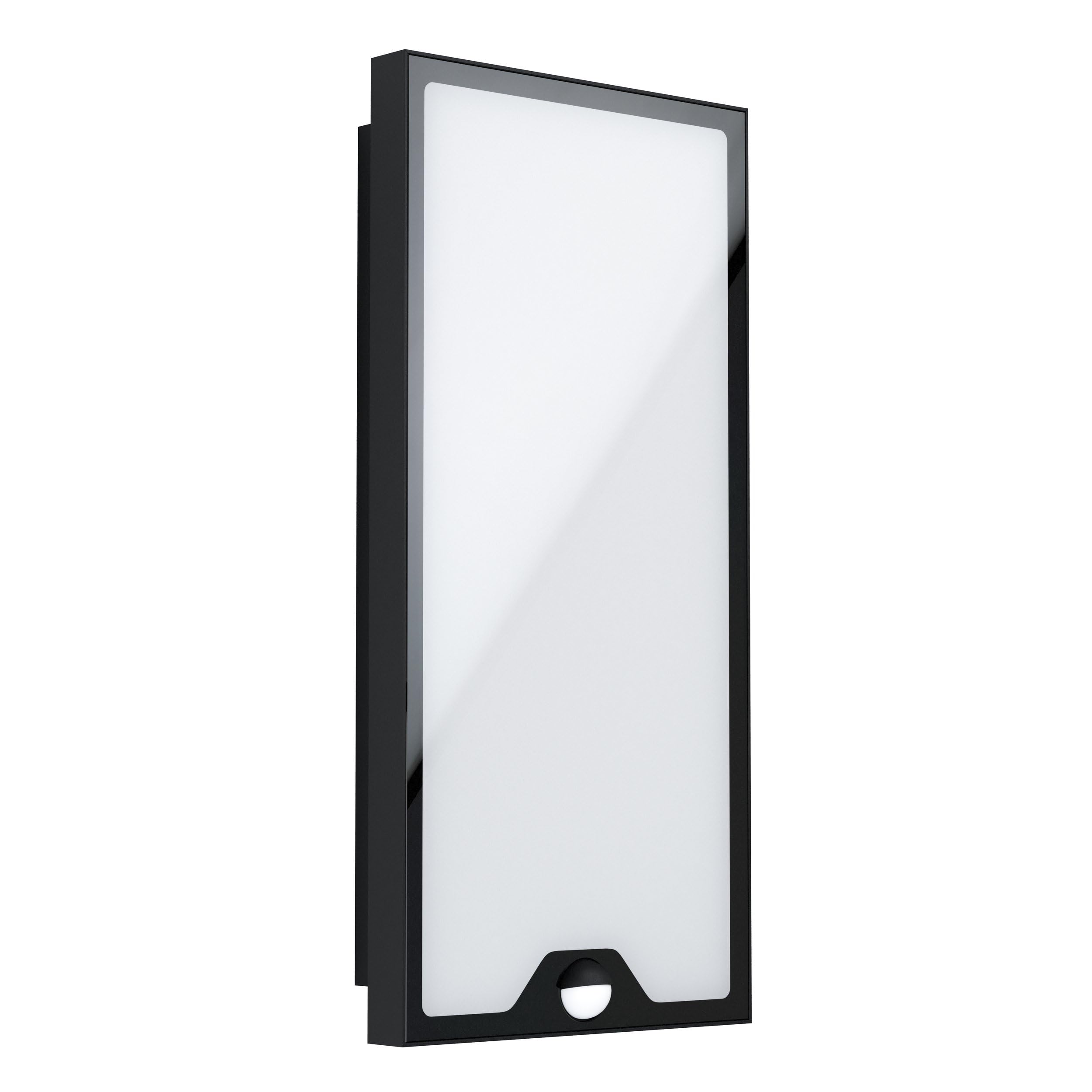eglo-casazza-led-au-en-wandleuchte-mit-bewegungsmelder-ip44-schwarz image 1