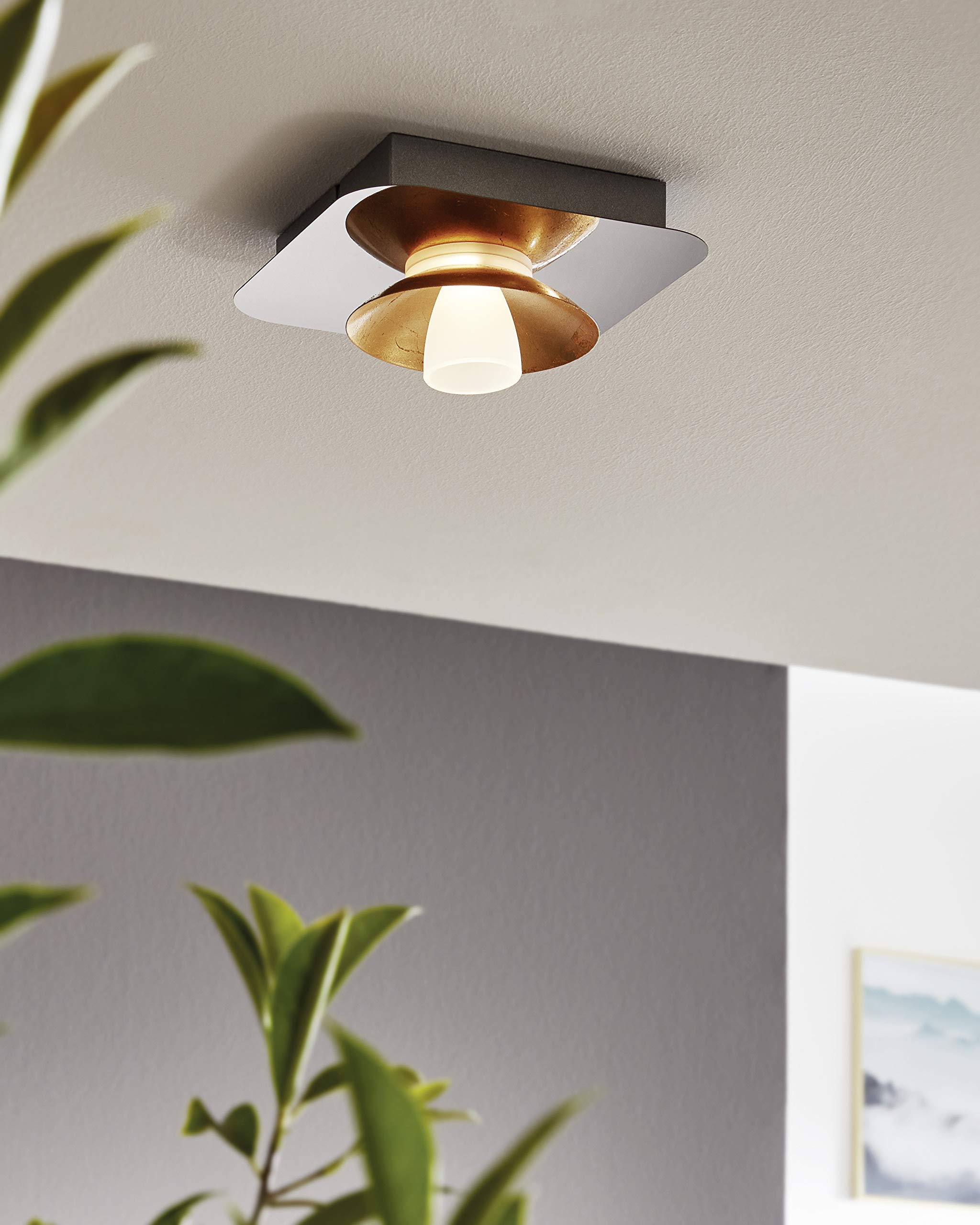 eglo-torano-led-deckenleuchte-dimmbar-20-cm-chrom-gold-wei image 3