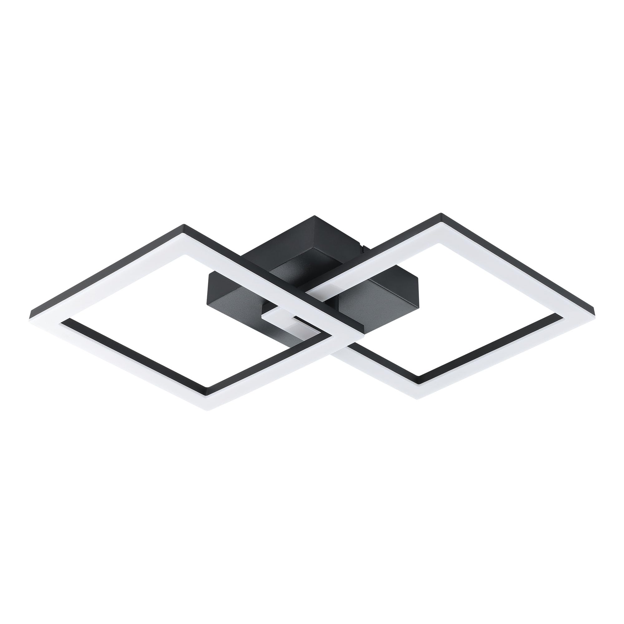 eglo-palmaves-e-led-deckenleuchte-eckig-52-5-cm-warmwei-schwarz image 1
