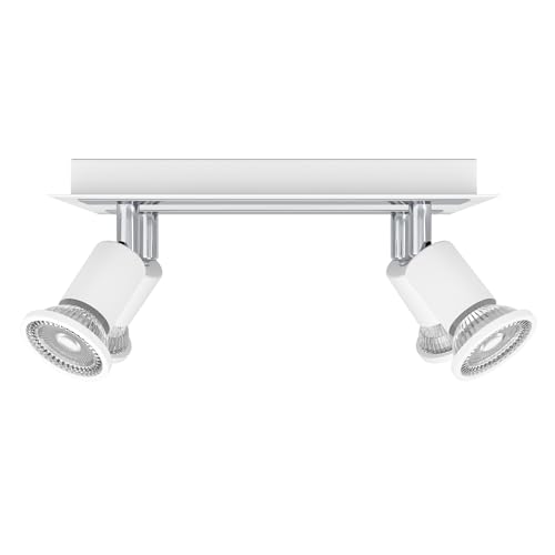 eglo-sarria-led-deckenleuchte-4-flammig-deckenspot-aus-metall-in-wei-chrom-mit-g image 7