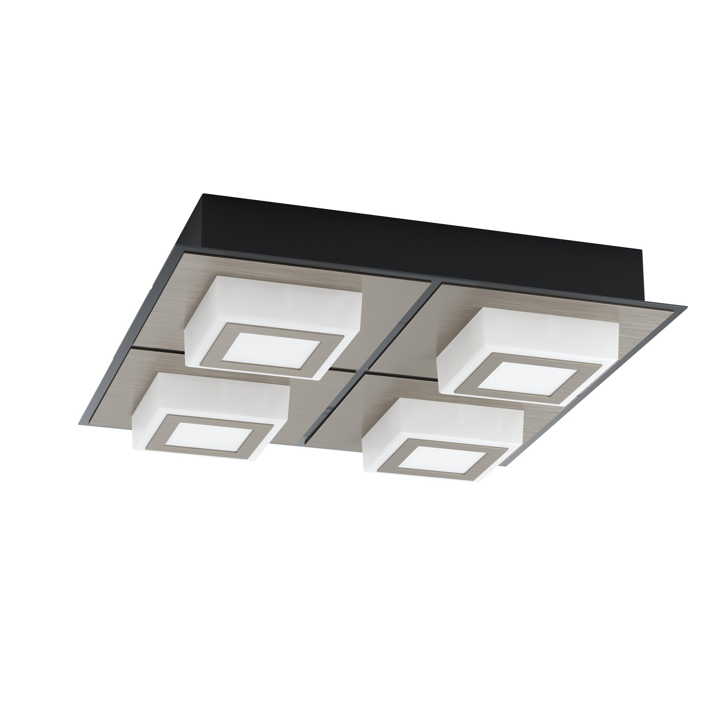eglo-masiano-1-led-deckenleuchte-3-flammig-schwarz-satiniert-warmwei image 3