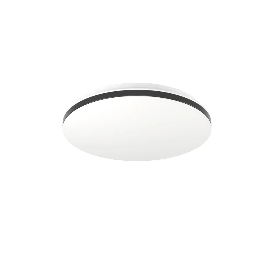 eglo-connect-z-maltignano-z-smart-led-deckenleuchte-rund-33-cm-schwarz-wei-zigbe image 1