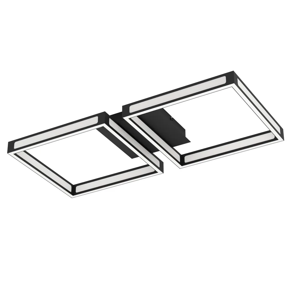 eglo-altaflor-led-deckenleuchte-eckig-65x30-cm-schwarz-wei-3000k image 1