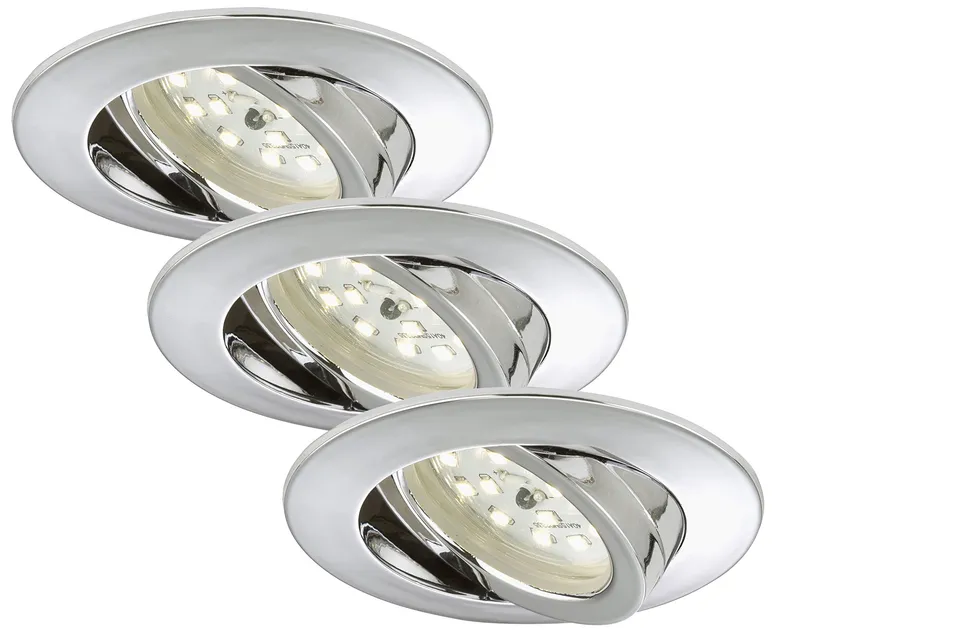 briloner-led-einbauleuchten-set-chrom-5w-400lm-warmwei-30mm-einbautiefe image 1