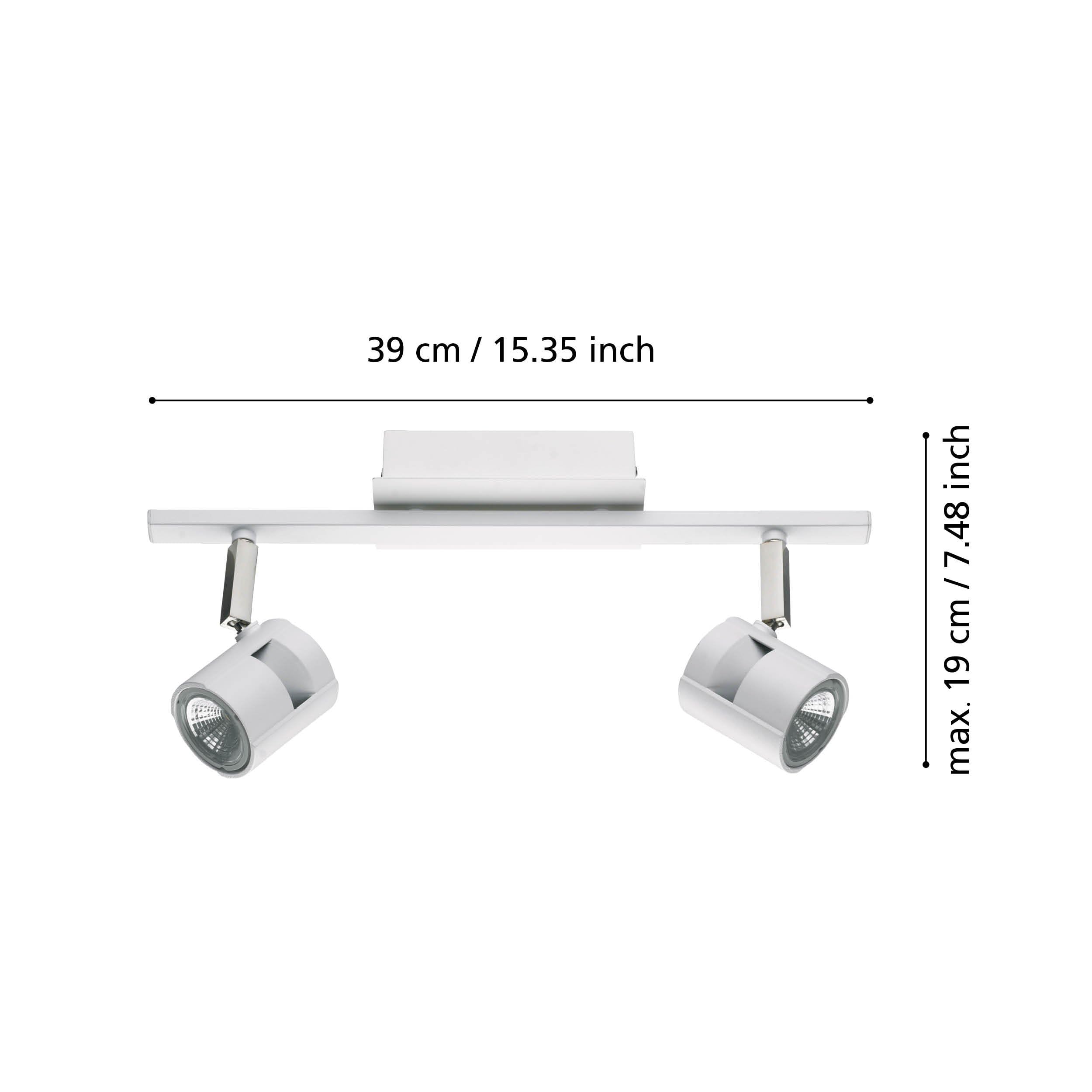 eglo-vergiano-led-deckenleuchte-2-flammig-dimmbar-wei-nickel-matt-gu10 image 5