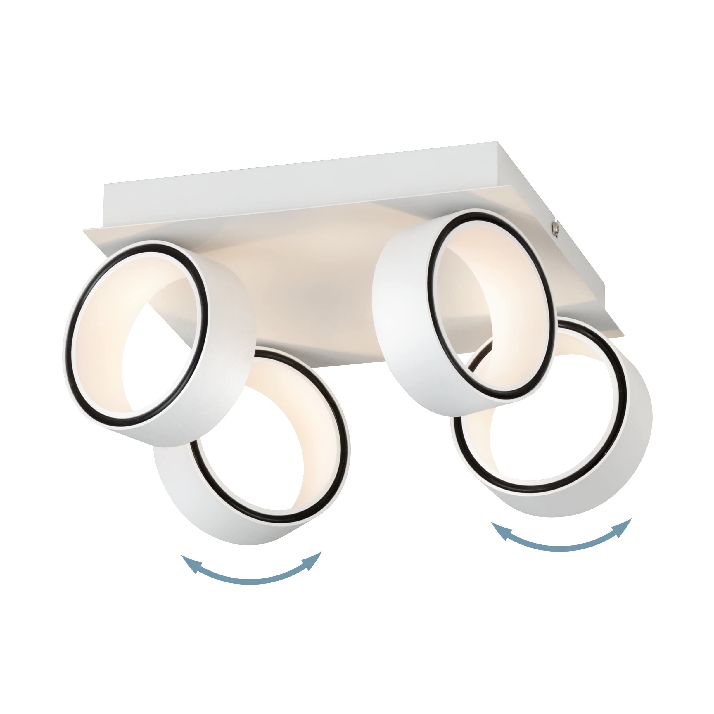 eglo-albariza-led-deckenspot-4-flammig-wei-25x25-cm-warmwei image 5