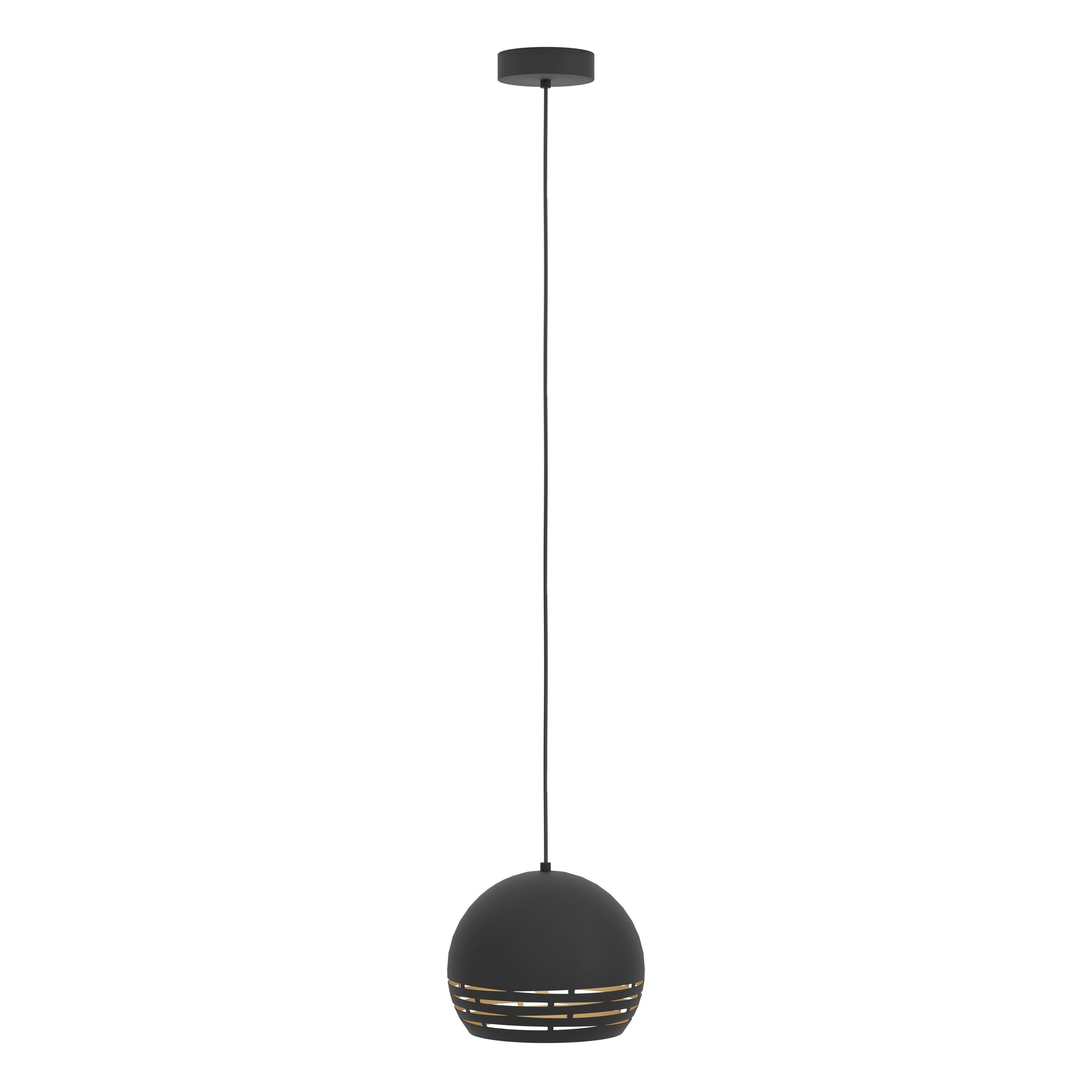 eglo-camastra-pendellampe-e27-schwarz-gold-22-5-cm image 2