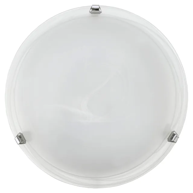 eglo-salome-deckenlampe-alabaster-glas-chrom-e27-30-cm image 1