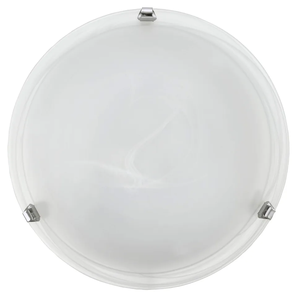 eglo-salome-deckenlampe-alabaster-glas-chrom-e27-30-cm image 1