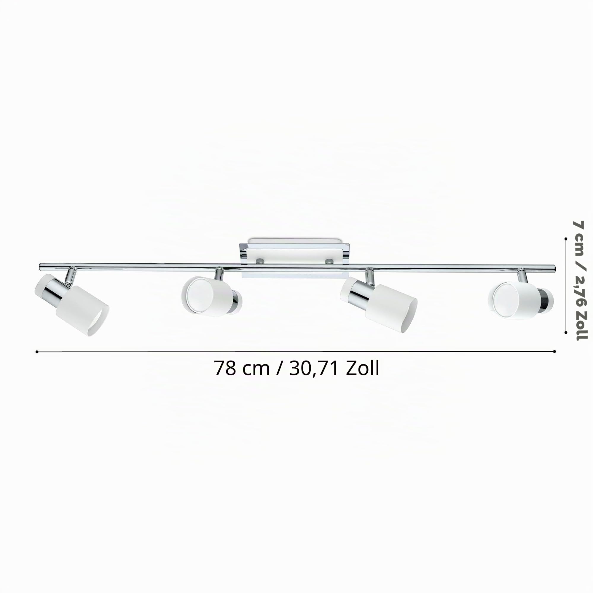eglo-davida-led-deckenlampe-4-flammig-deckenspot-metall-chrom-wei-mit-gu10-warmw image 6
