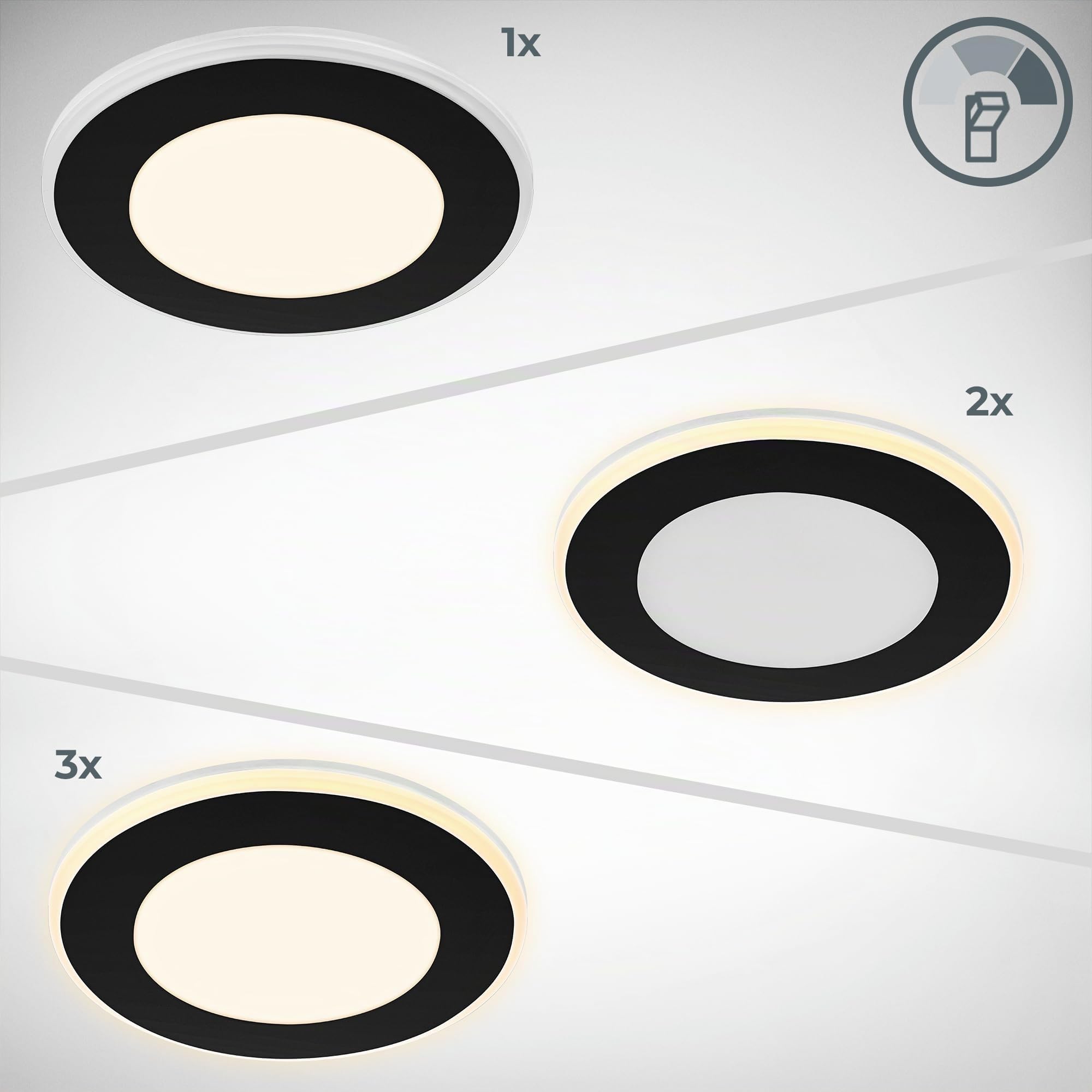 b-k-licht-6er-set-led-einbaustrahler-68mm-schwarz-mit-nachtlicht-425lm image 3