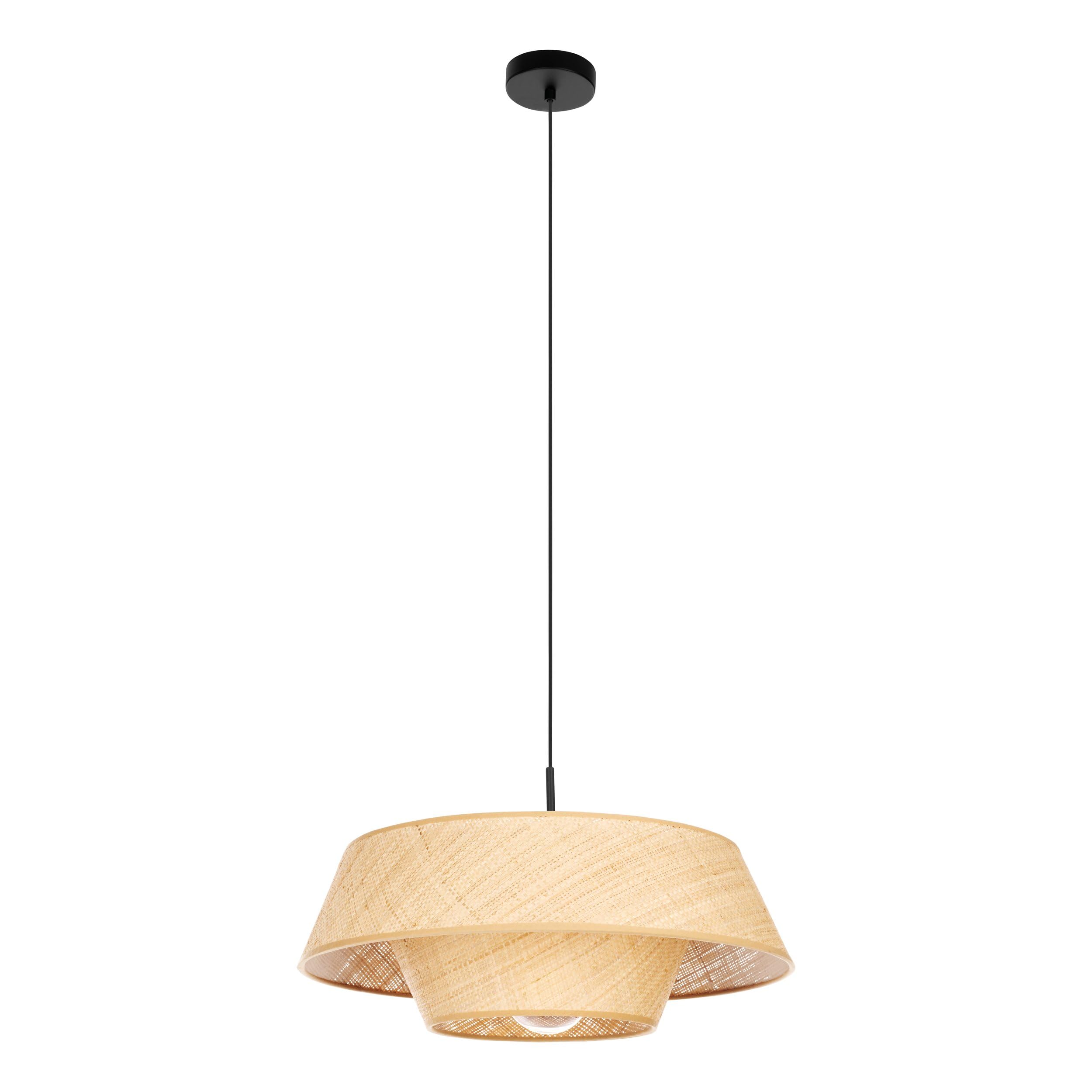 eglo-marford-deckenleuchte-boho-japandi-korbgeflecht-e27-50cm image 7
