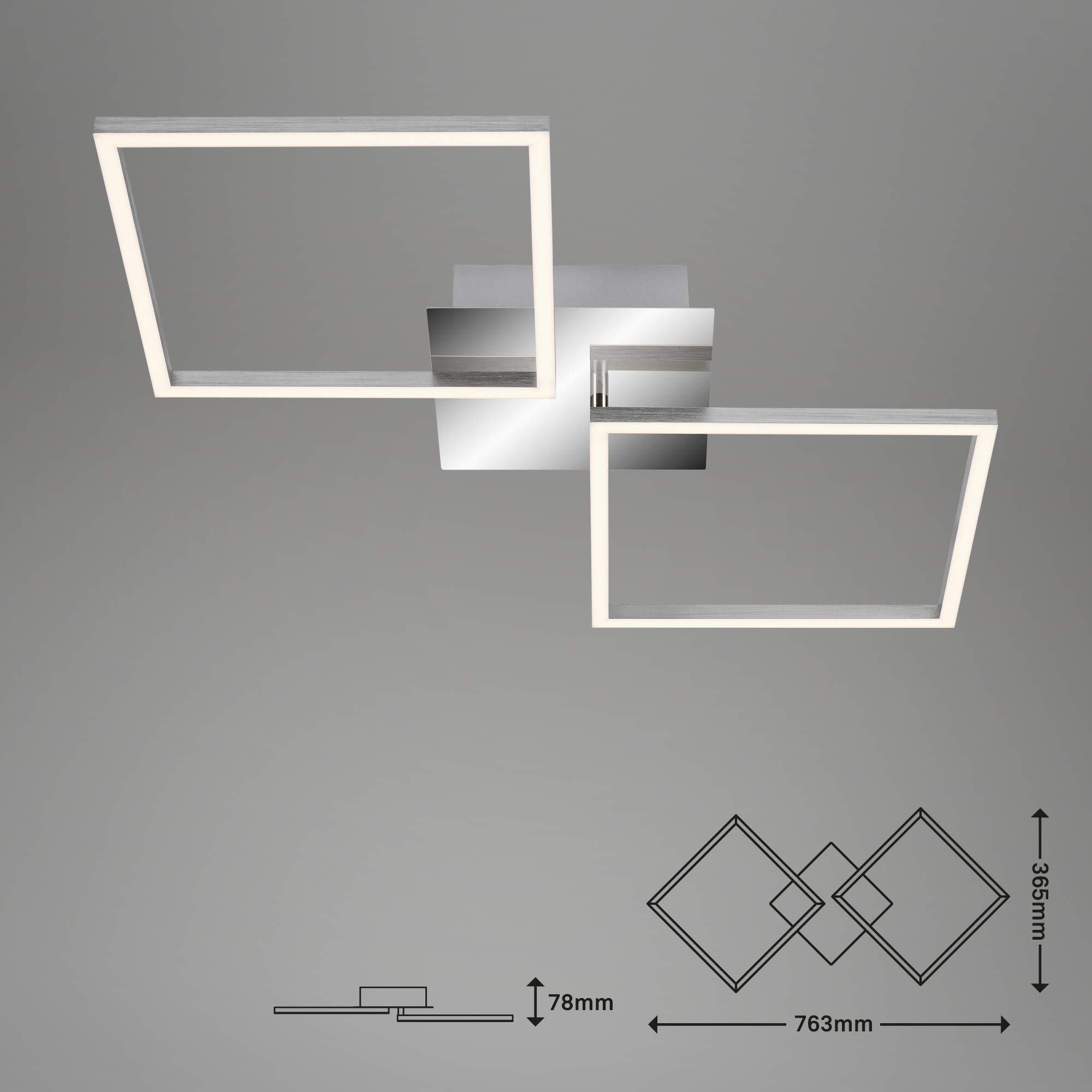 briloner-led-deckenleuchte-763-mm-dimmbar-chrom-alu-2600-lm image 7