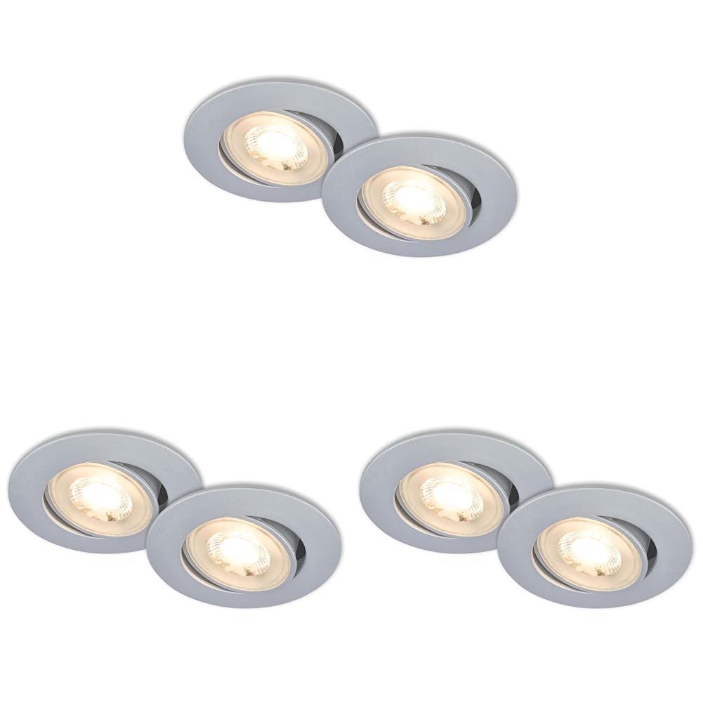 briloner-2er-set-led-einbaustrahler-230v-schwenkbar-warmwei-68mm-wei image 8