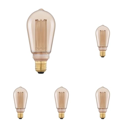eglo-e27-led-retro-lampe-st64-amber-4w-170-lumen-1800k image 4