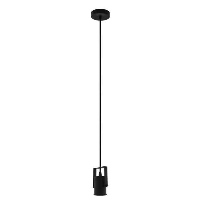 eglo-calari-pendelleuchte-esstisch-minimalistische-h-ngelampe-schwarz-metall-e27 image 1