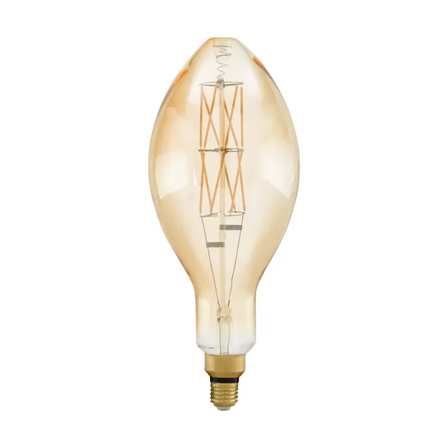eglo-amber-vintage-led-e27-big-size-14-cm-8w-806lm-2100k-dimmbar image 1