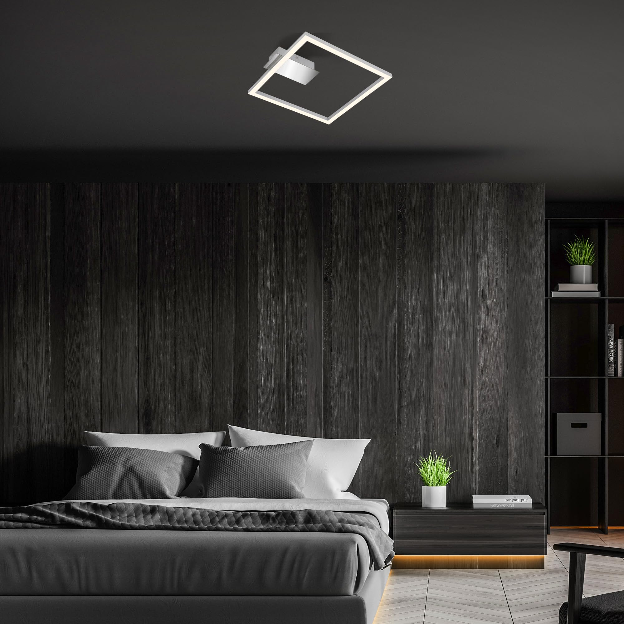 briloner-frame-led-deckenleuchte-eckig-warmwei-14w-1400lm-chrom-matt-265x250-mm image 4