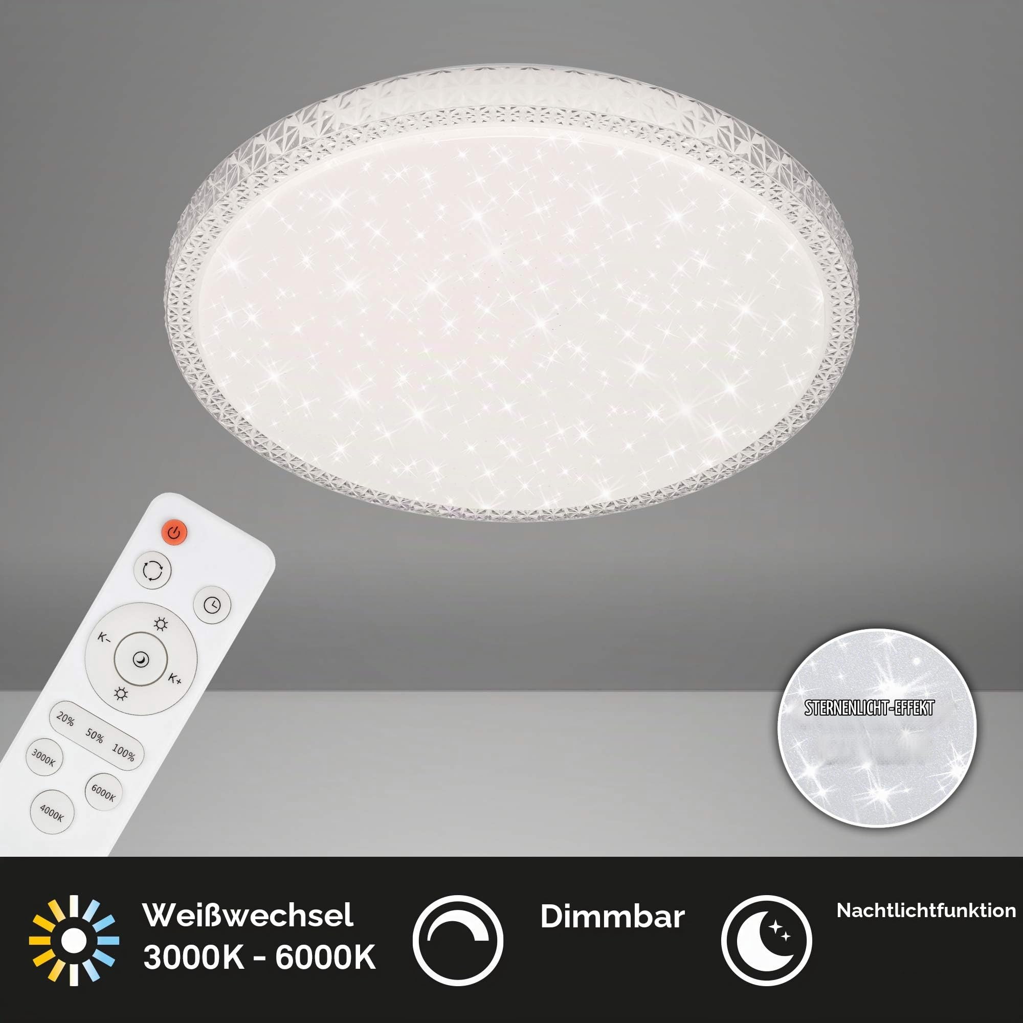 briloner-led-deckenleuchte-sternenhimmel-39-3-cm-24-w-2400-lm-dimmbar-fernbedien image 2