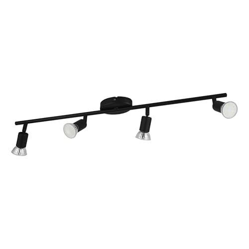 eglo-buzz-led-spotbalken-4-flammig-schwenkbare-deckenstrahler-schwarz-inkl-gu10 image 3