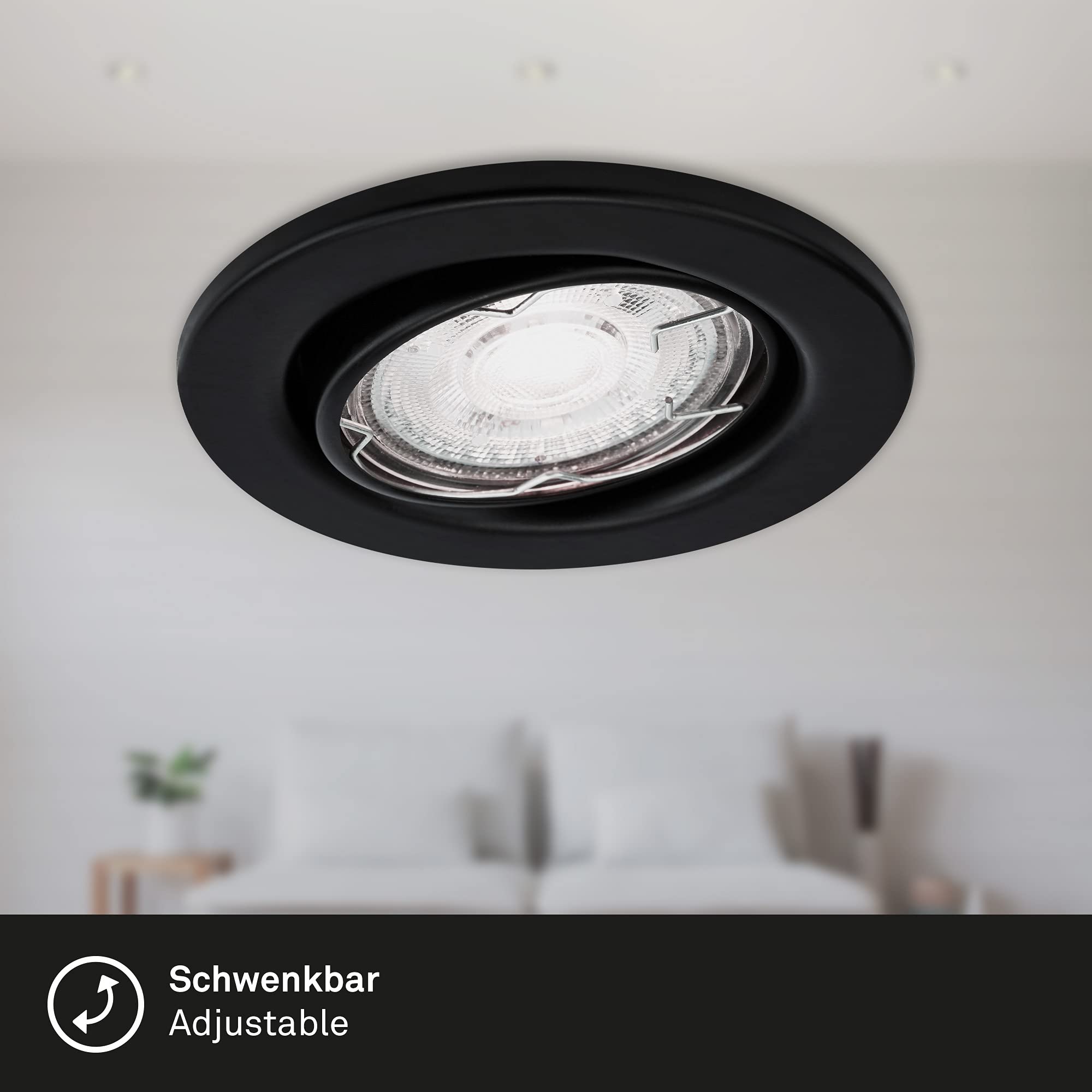 briloner-led-einbauleuchten-3er-set-schwenkbar-gu10-matt-schwarz-ip23 image 4