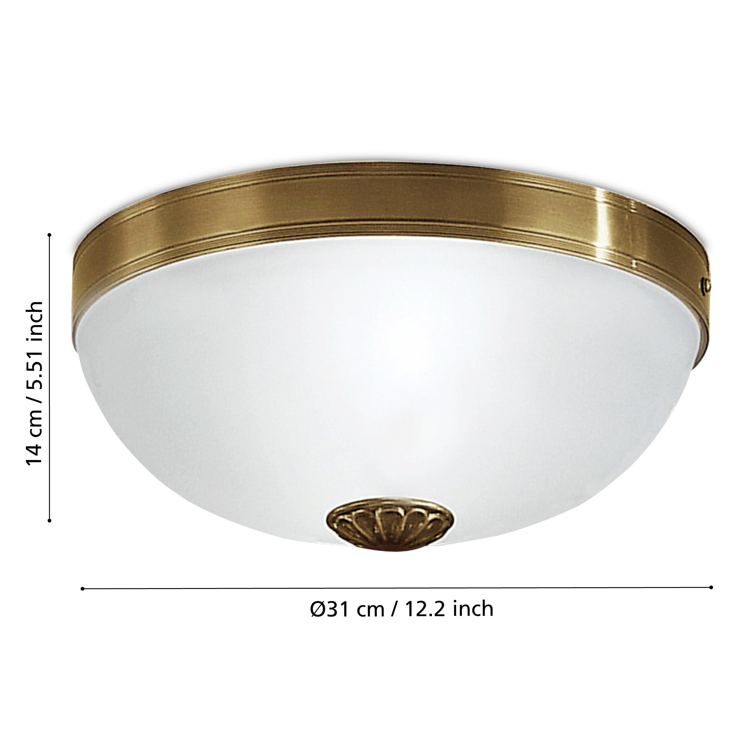 eglo-imperial-deckenlampe-2-flammig-e27-vintage-br-niert-wei image 3