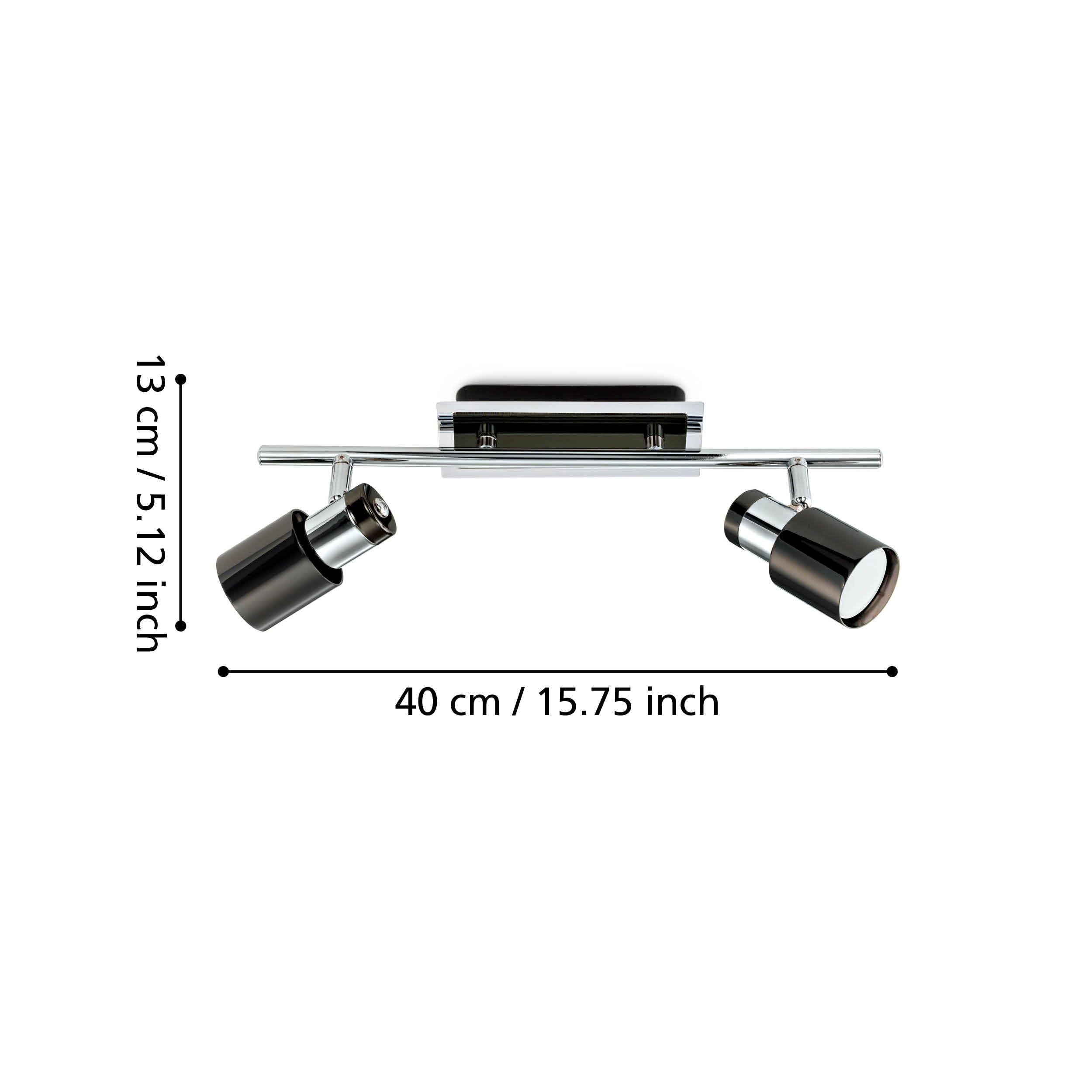 eglo-davida-1-deckenleuchte-2-flammig-deckenspot-chrom-nickel-nero-inkl-gu10-led image 5