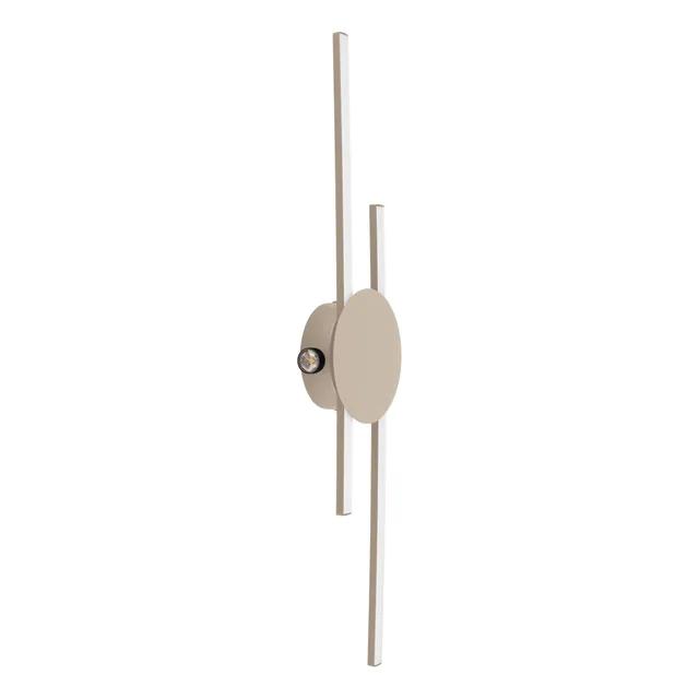 eglo-venticello-led-wandleuchte-stabform-75-cm-sandfarben-warmwei image 1