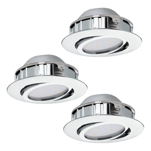 eglo-pineda-3er-set-led-einbaustrahler-schwenkbar-chrom image 4