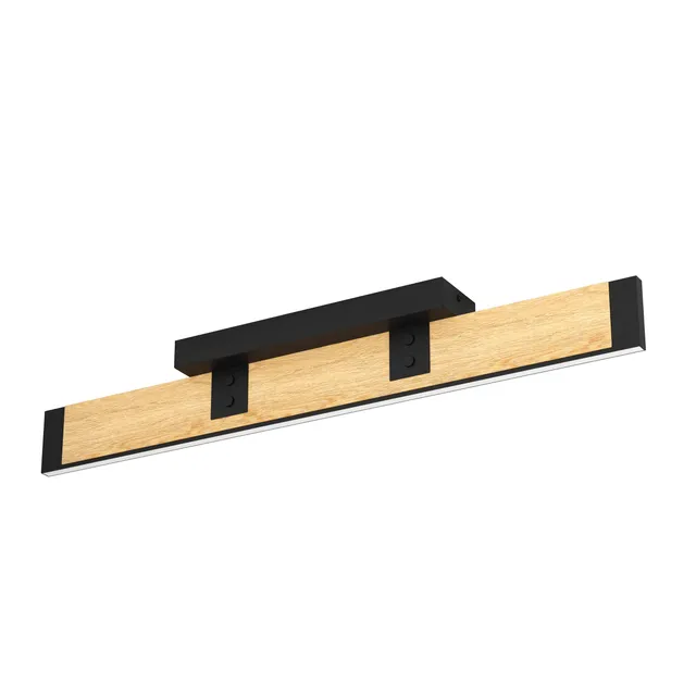 eglo-caminarro-led-deckenleuchte-77-5-cm-holz-natur-schwarz-dimmbar image 1