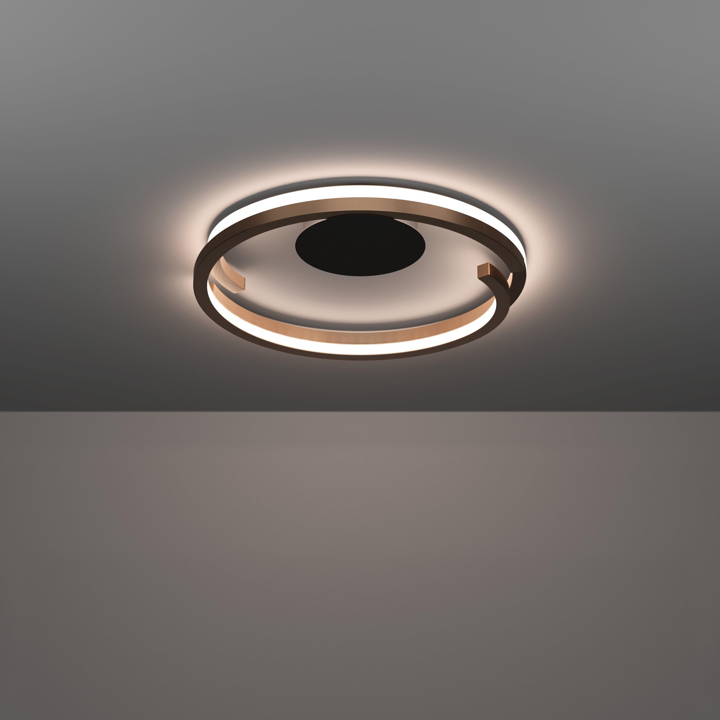 eglo-mezzomonte-led-deckenleuchte-ring-48-cm-bronze-cct-dimmbar-mit-fernbedienun image 2