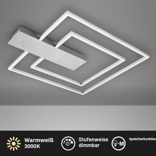 briloner-led-deckenleuchte-eckig-aluminiumfarbig-570x480mm-dimmbar-25w-3000lm-wa image 7