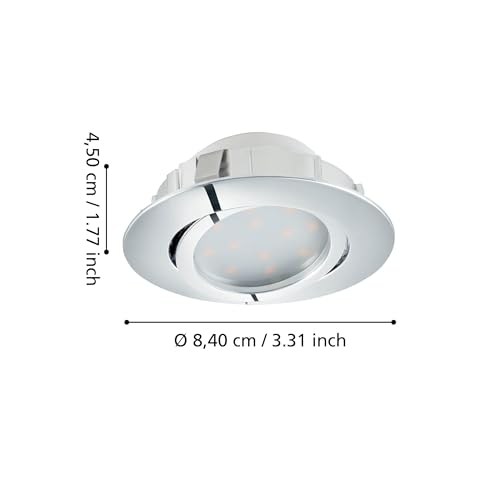 eglo-pineda-3er-set-led-einbaustrahler-schwenkbar-chrom image 6
