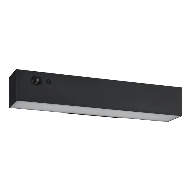 eglo-voscari-led-solar-wandleuchte-au-en-anthrazit-mit-bewegungsmelder-ip54 image 1