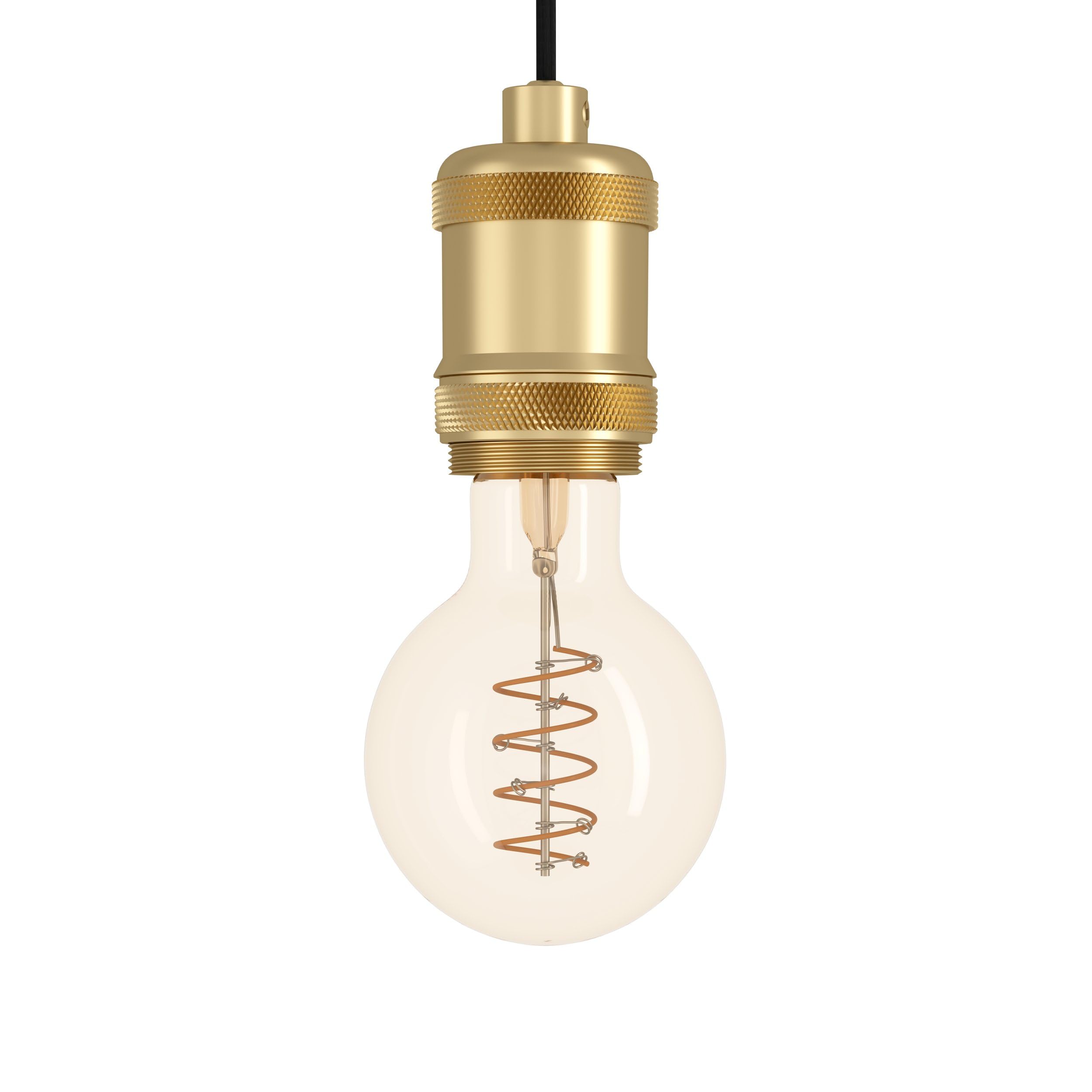 eglo-yorth-pendelleuchte-esstisch-h-ngelampe-metall-gold-schwarz-geriffelt-e27 image 6