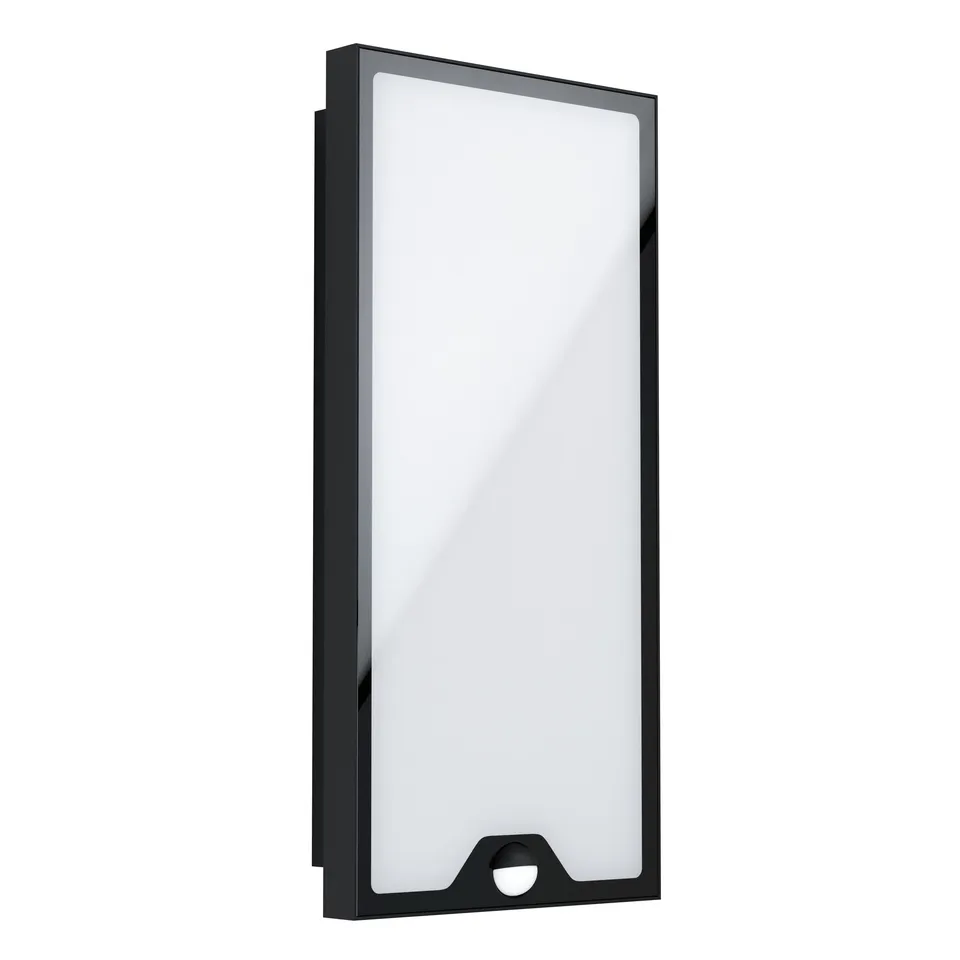 eglo-casazza-led-au-en-wandleuchte-mit-bewegungsmelder-ip44-schwarz image 1
