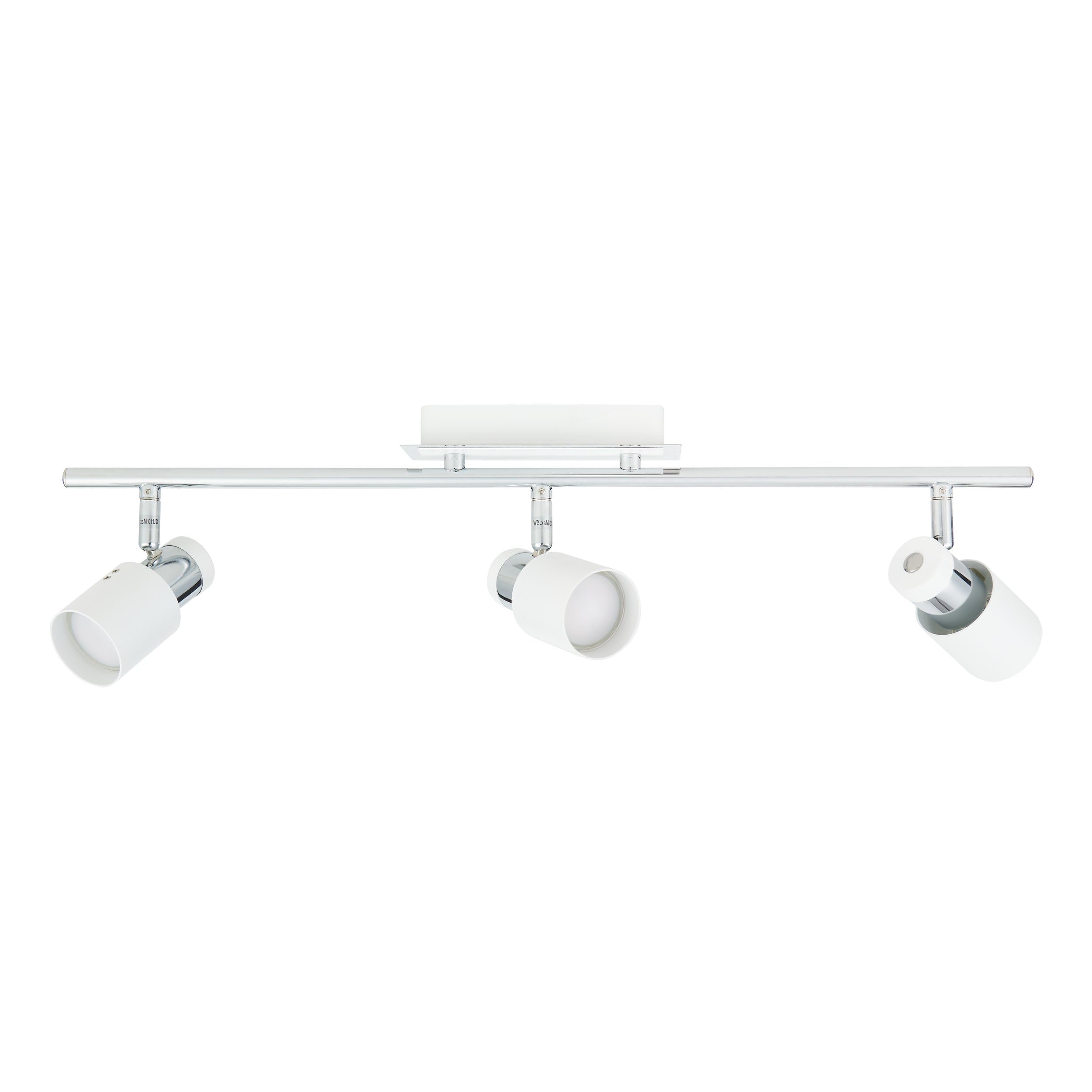 eglo-davida-led-deckenlampe-3-flammig-chrom-wei-gu10 image 2