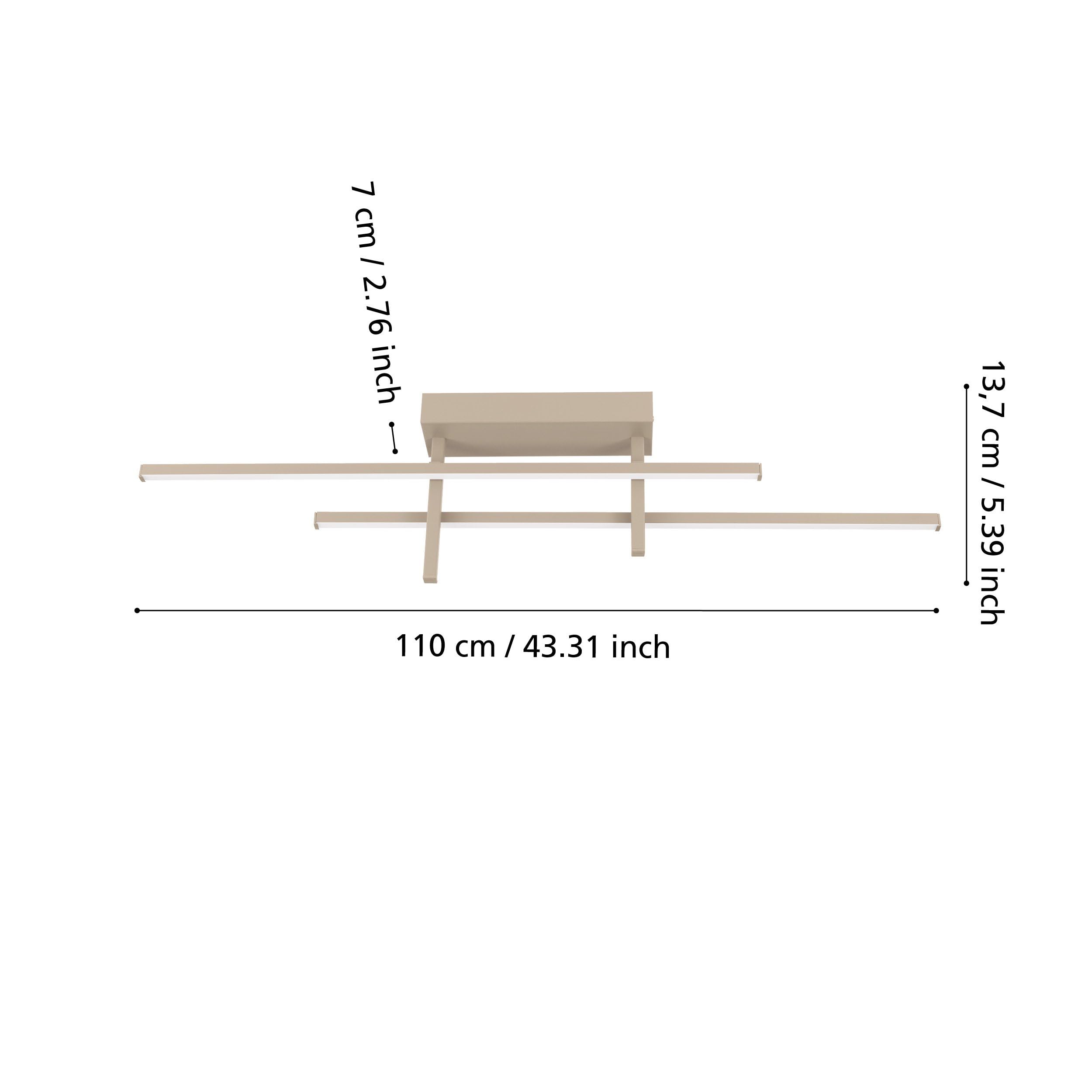 eglo-trepiliano-led-deckenleuchte-110-cm-sandfarben-2500-lm-warmwei image 3