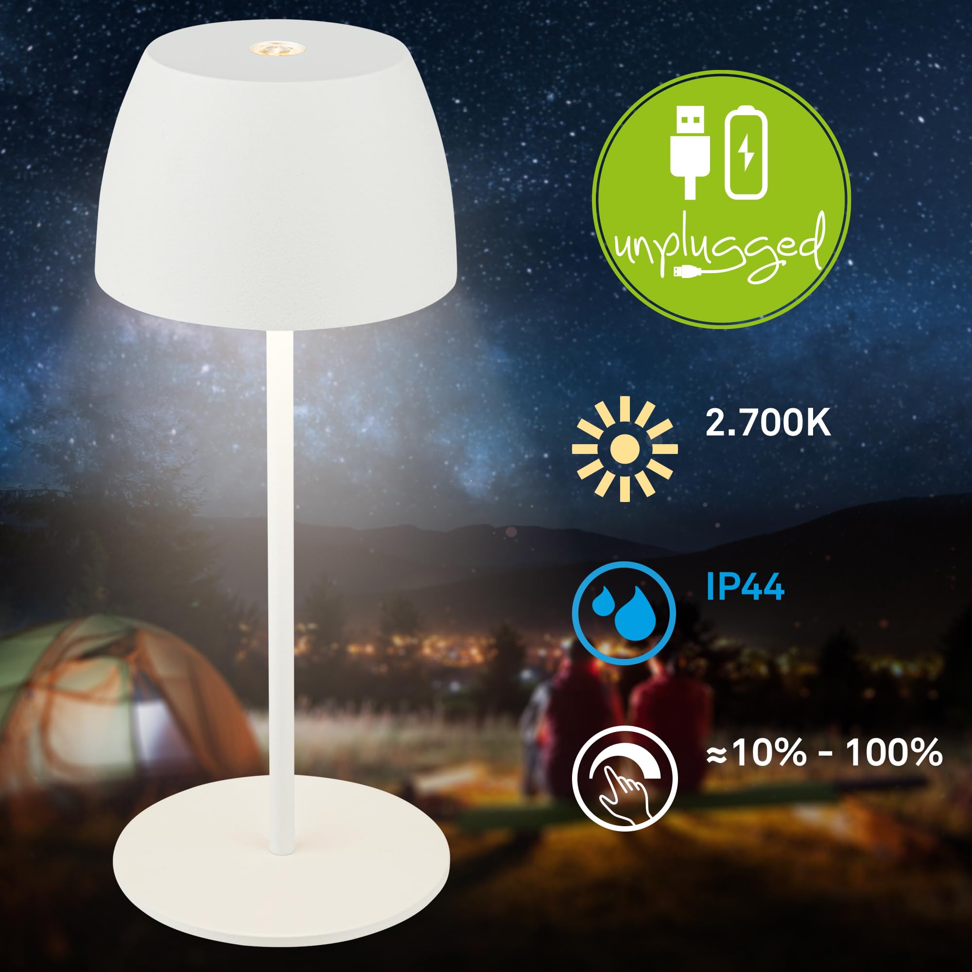 briloner-mini-tischlampe-akku-kabellos-ip44-touch-dimmbar-wei-20-cm image 2
