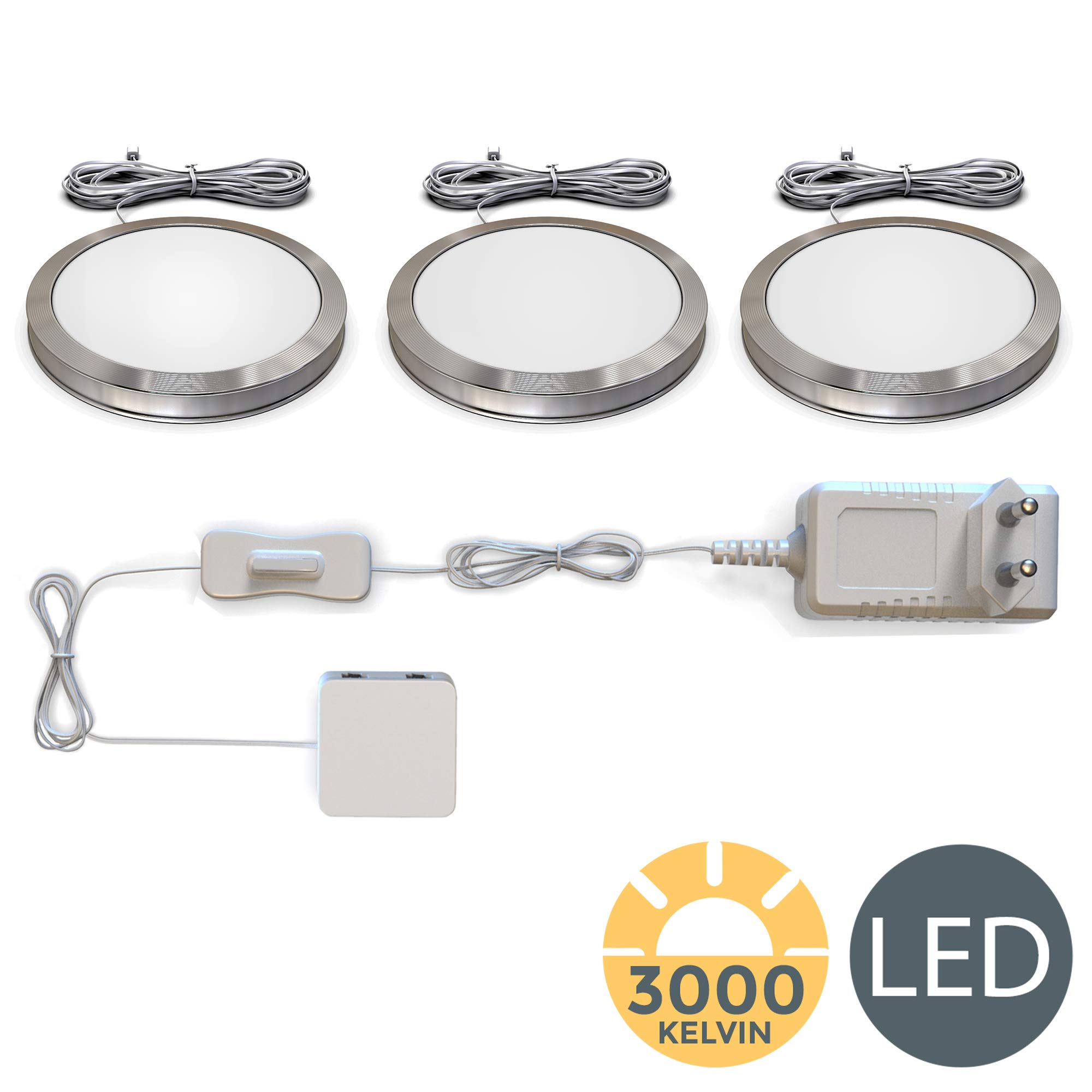 briloner-b-k-licht-3er-set-unterbauleuchte-led-warmwei-1-8w-5-9x0-95-cm-aluminiu image 2