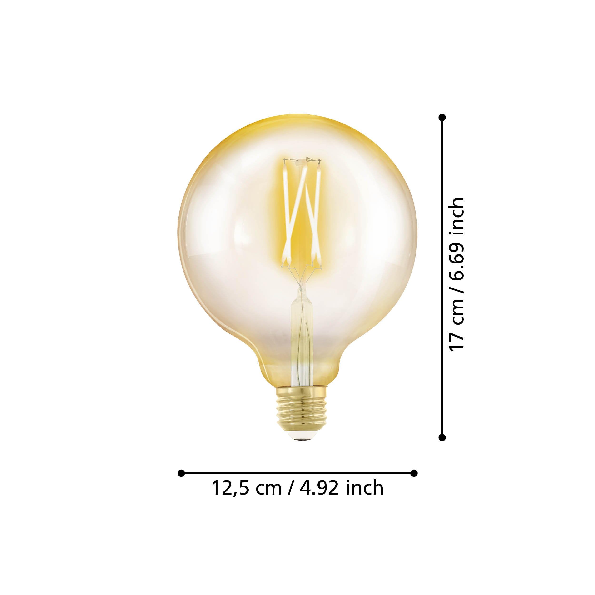 eglo-e27-led-lampe-golden-vintage-g125-dimmbar-4w-warmwei image 7