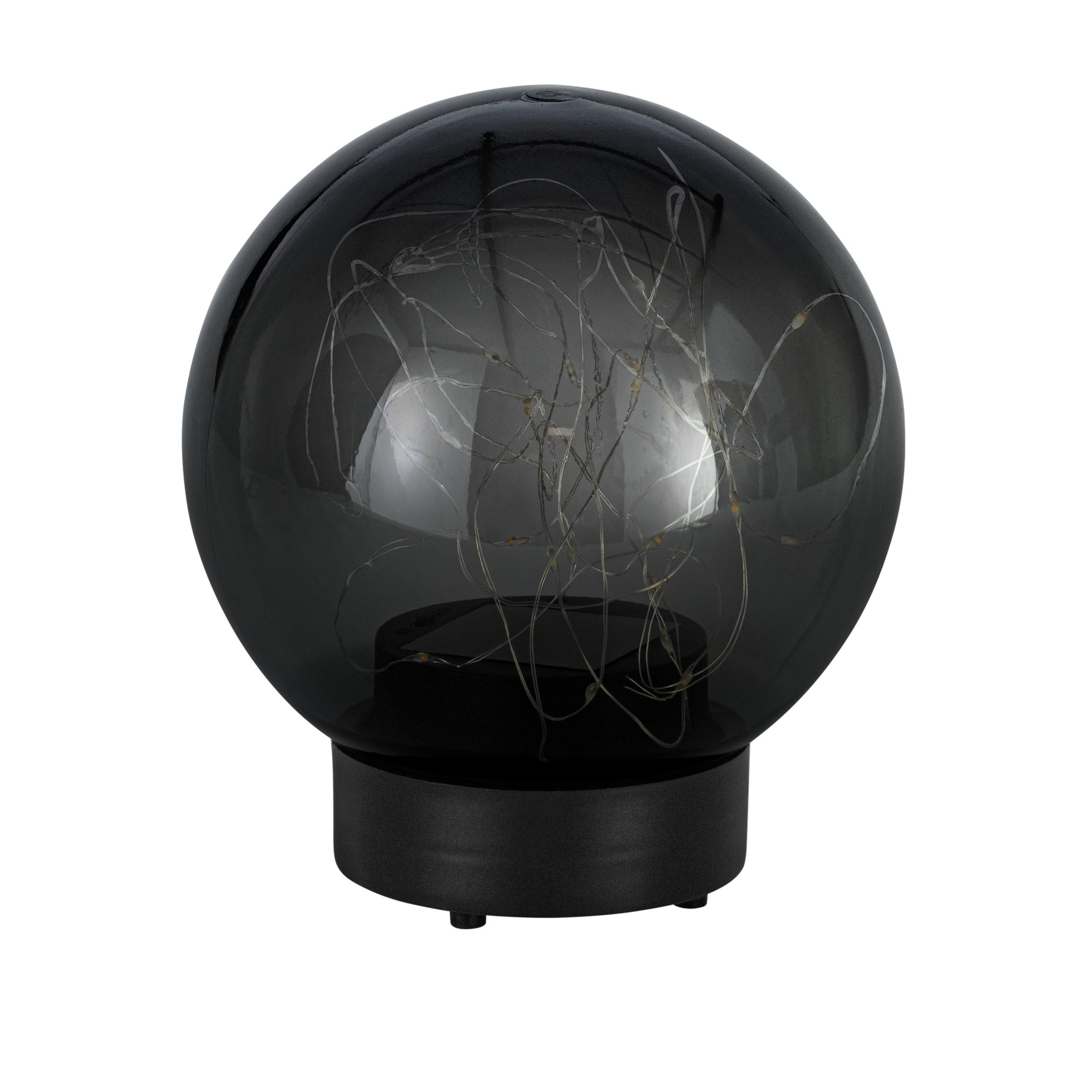 eglo-z-solar-solar-gartenkugel-15-cm-schwarz-mit-erdspie-warmwei image 1