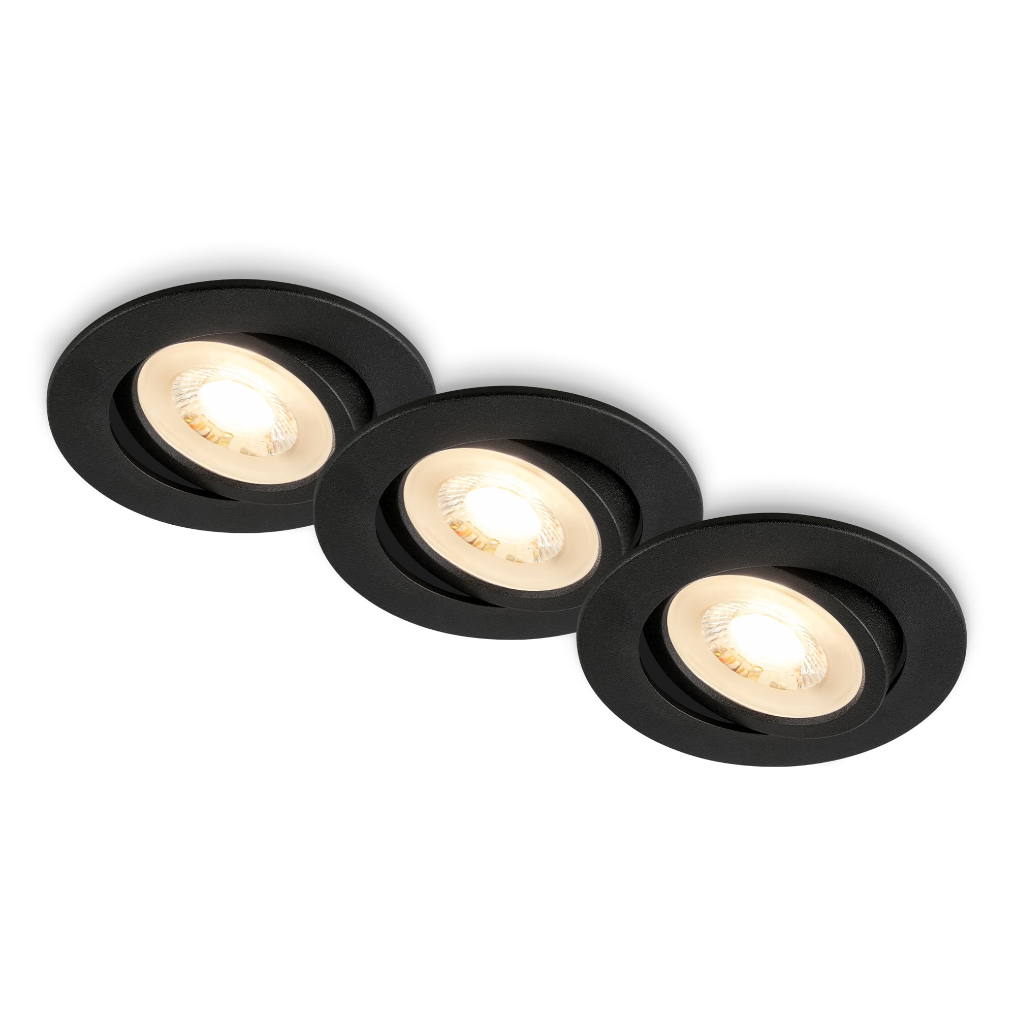 briloner-3er-set-led-einbaustrahler-230v-schwenkbar-gu10-warmwei-68mm-lochma-sch image 1